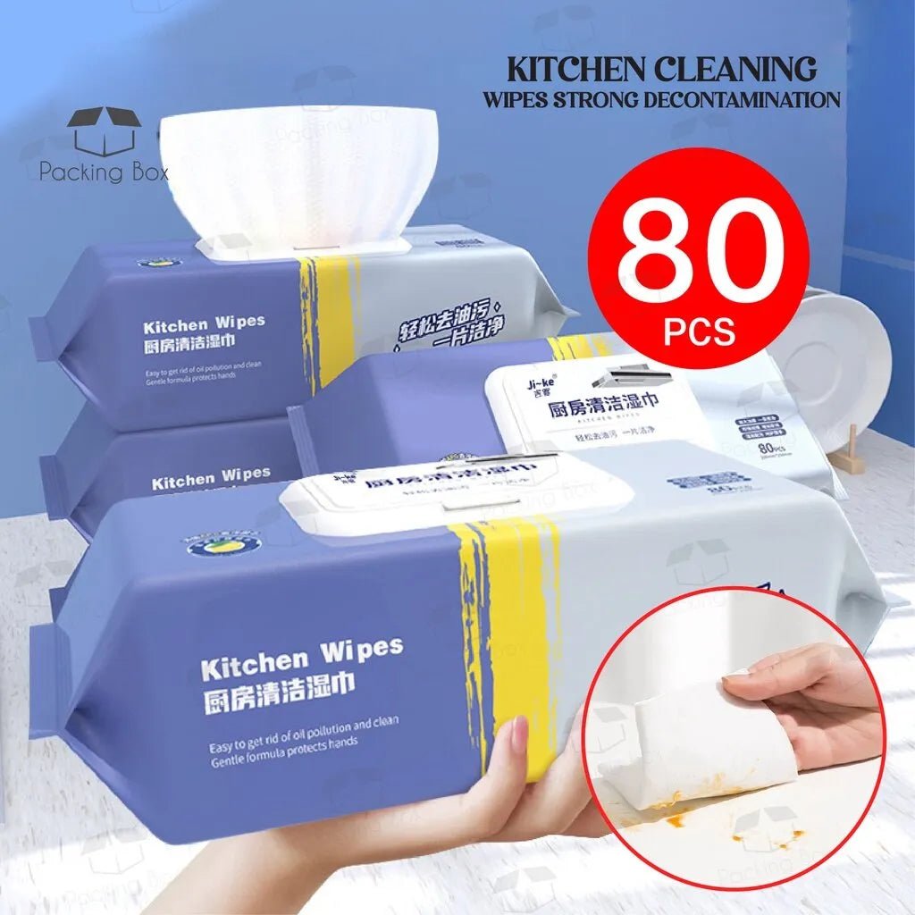 New Kitchen Wipes - 80Pcs - Rumaisas