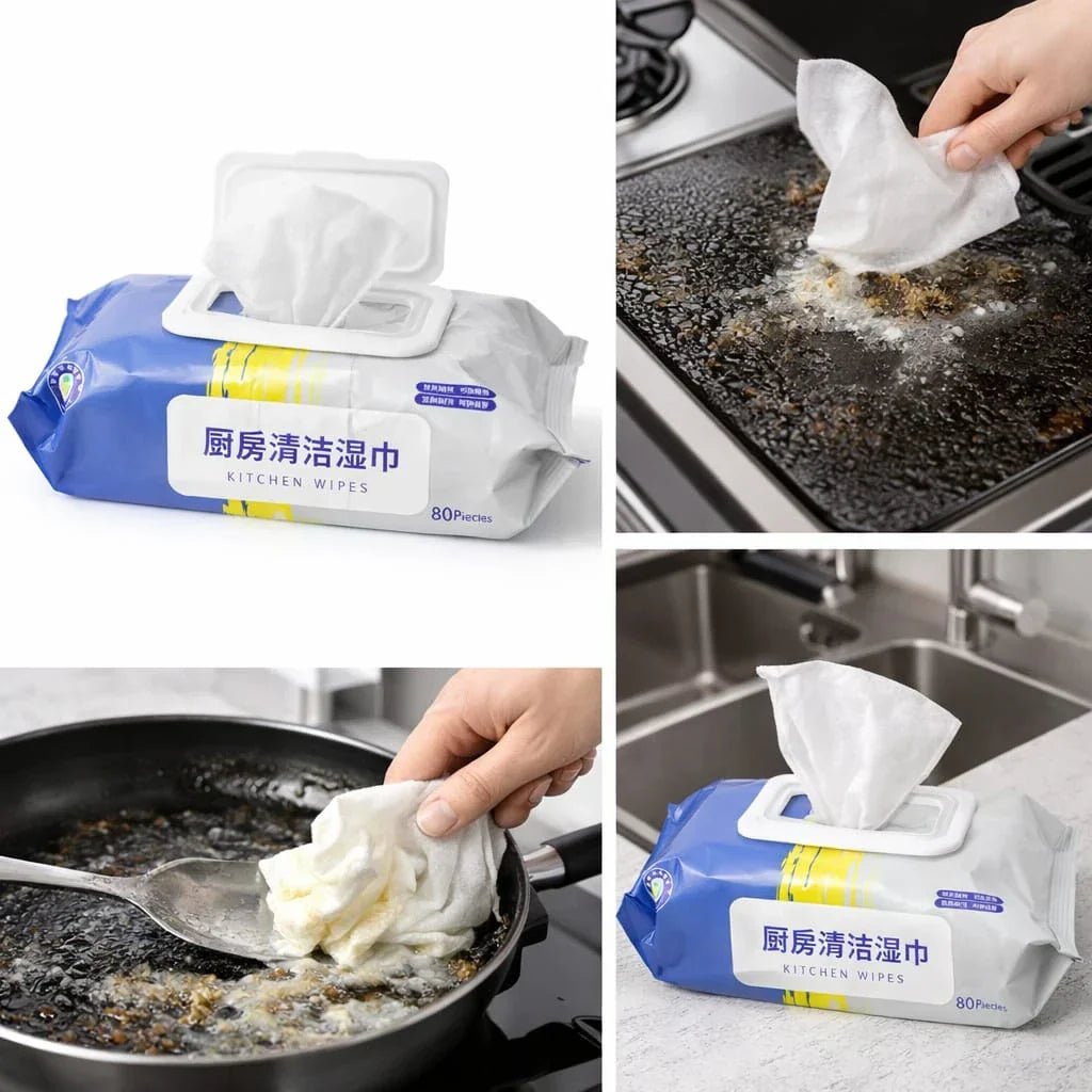 New Kitchen Wipes - 80Pcs - Rumaisas