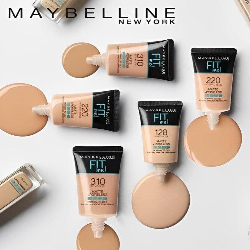 New York Fitme Maybelline Matte Poreless Foundation Tube - Rumaisas
