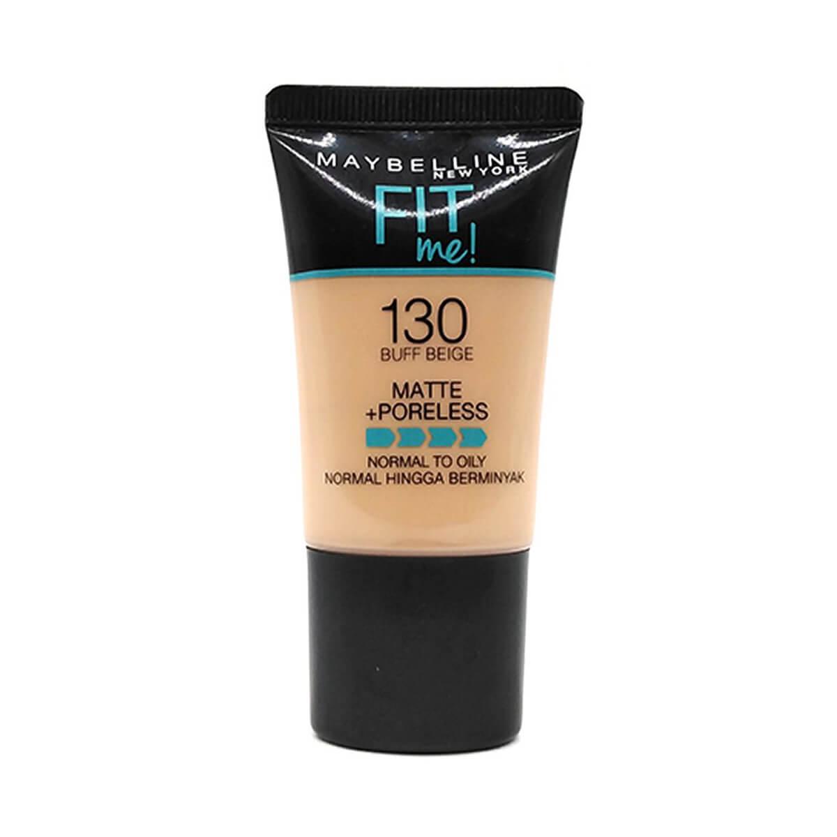 New York Fitme Maybelline Matte Poreless Foundation Tube - Rumaisas