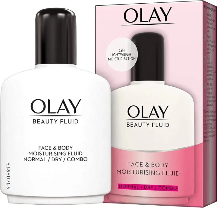 Olay Beauty Fluid Moisturiser | Face & Body Hydrating - Rumaisas