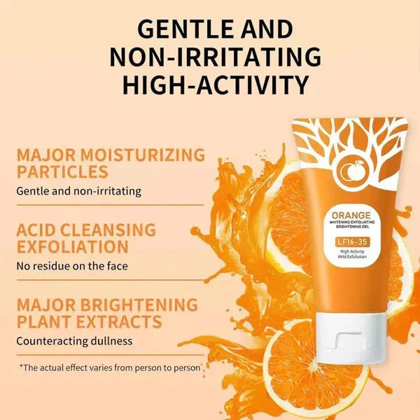 Orange Enzyme Glow Gel đ Dark Spot & Dead Skin Remover - Rumaisas