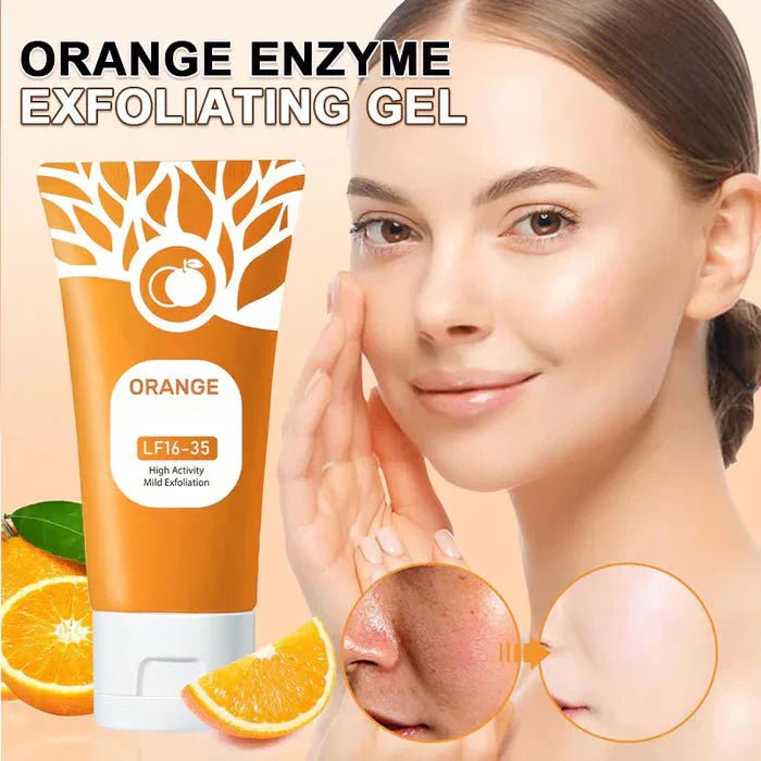 Orange Enzyme Glow Gel đ Dark Spot & Dead Skin Remover - Rumaisas