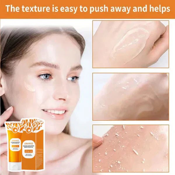 Orange Enzyme Glow Gel đ Dark Spot & Dead Skin Remover - Rumaisas