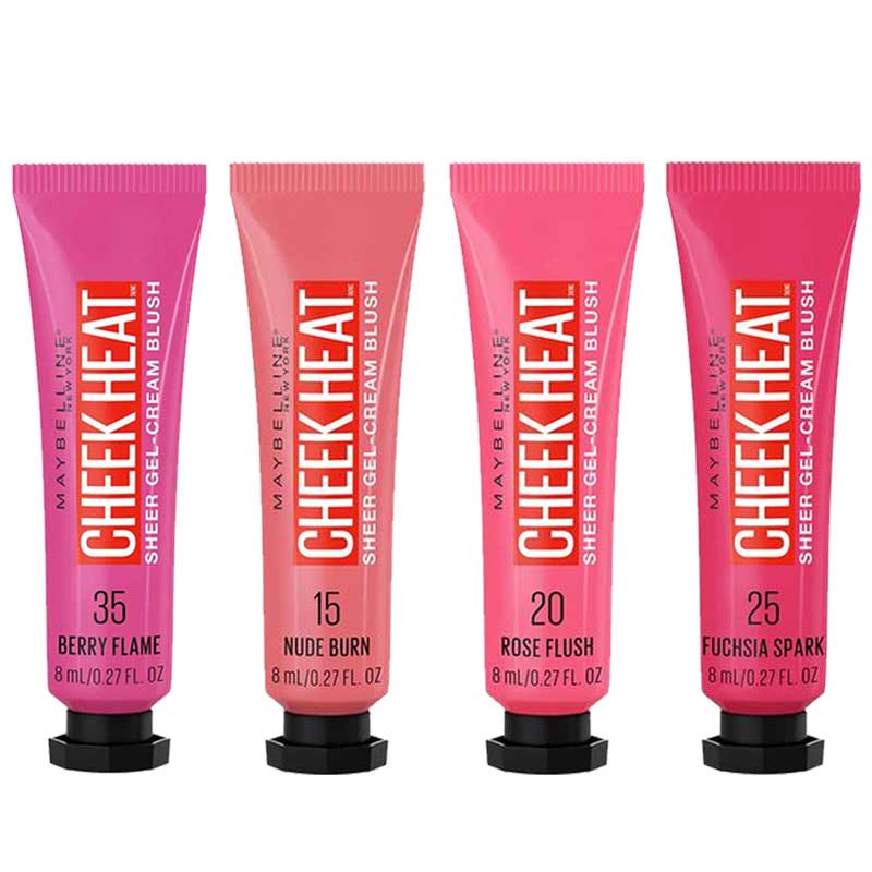 Original Maybelline Cheek Heat Gel Cream Blush - 8ml - Rumaisas