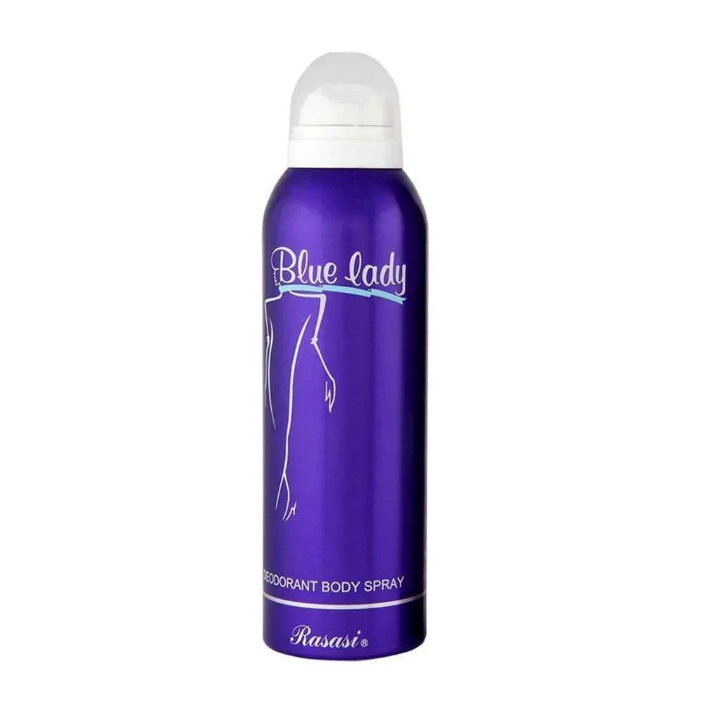 Rassasi Blue Lady Deodorant Body Spray for Women - 200ml - Rumaisas