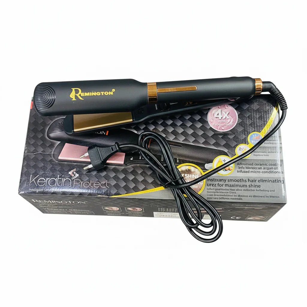 Remington Keratin Protect Hair Straightener 3x Shine Enhancing - Rumaisas