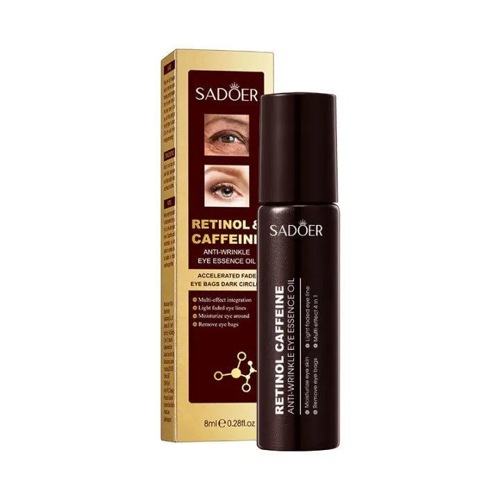 Sadoer Retinol & Caffeine Eye Essence Oil - 8ml - Rumaisas