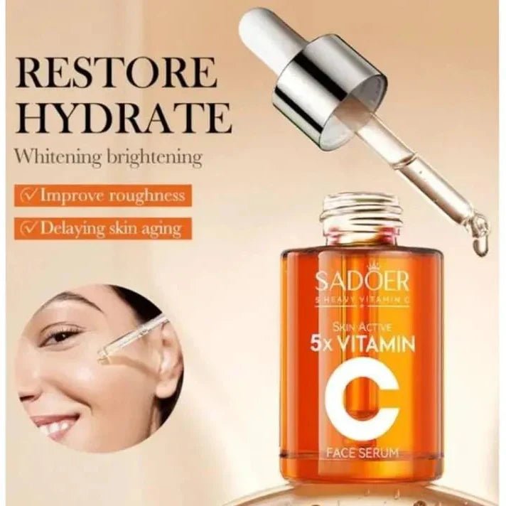Sadoer Skin Active 5x Vitamin C Face Serum - 30ml - Rumaisas