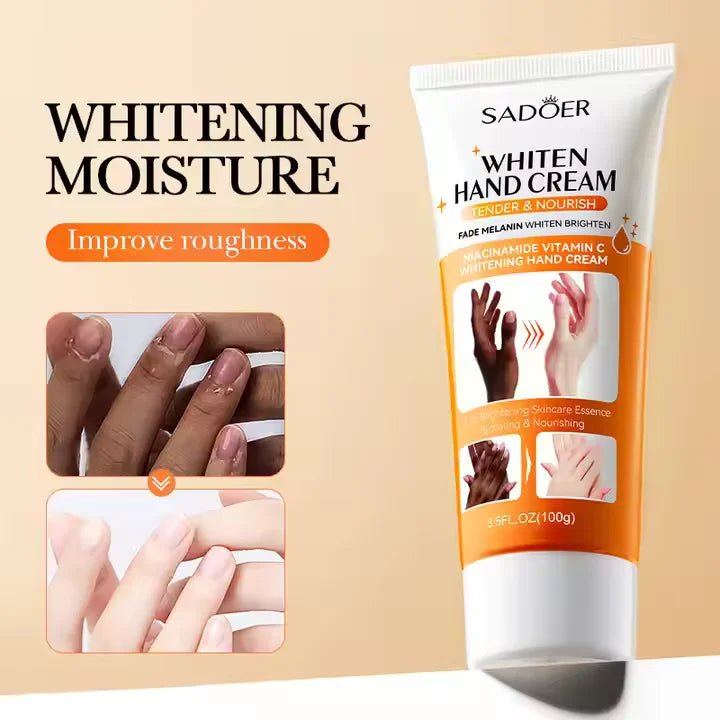 Sadoer Whiten Hand Cream - 100g - Rumaisas
