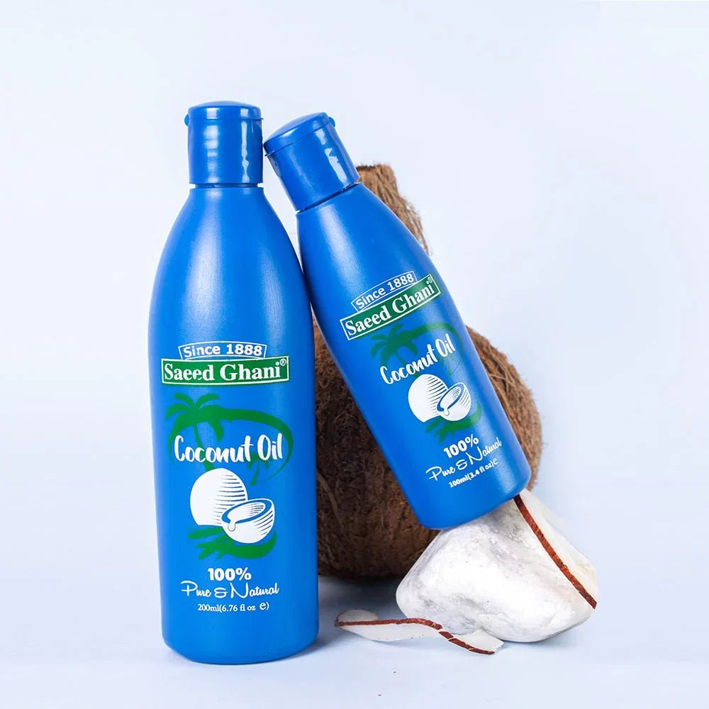 Saeed Ghani - Pure & Natural Coconut Oil - 100ml - Rumaisas
