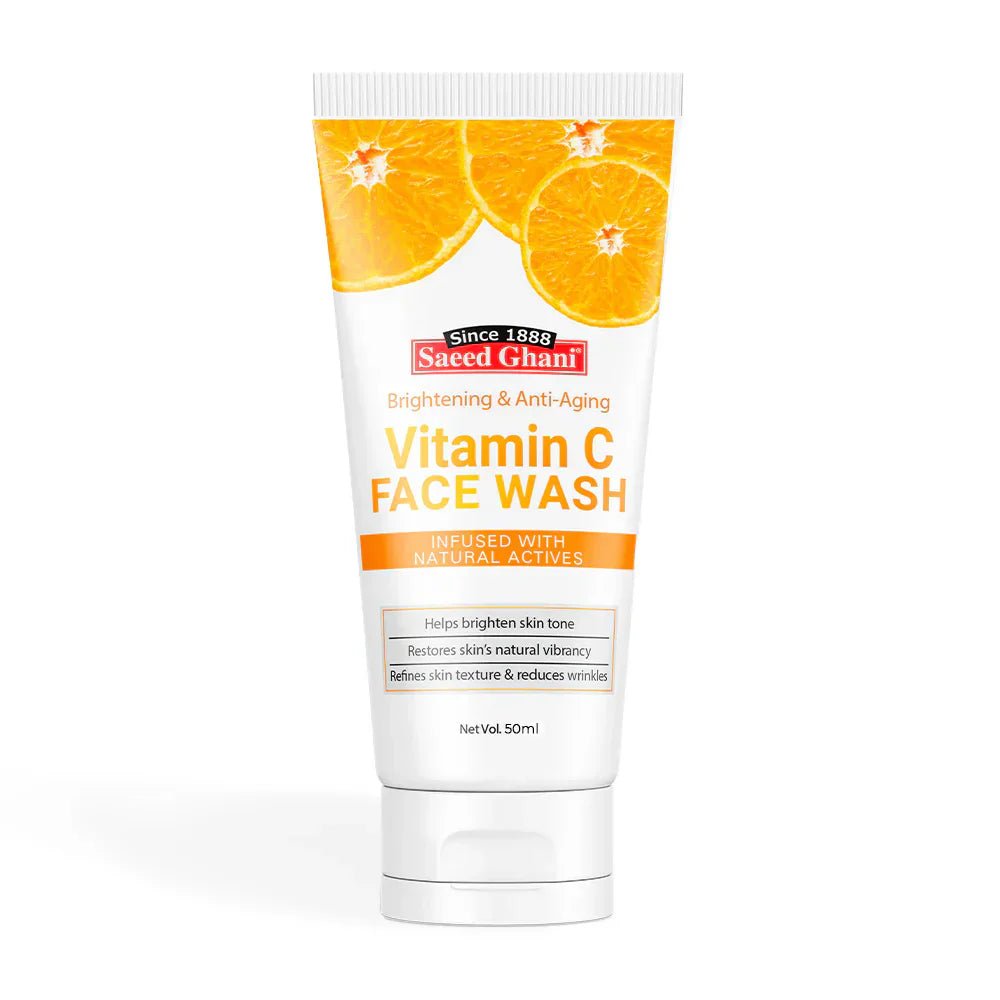 Saeed Ghani Vitamin C Face Wash – 50ml - Rumaisas