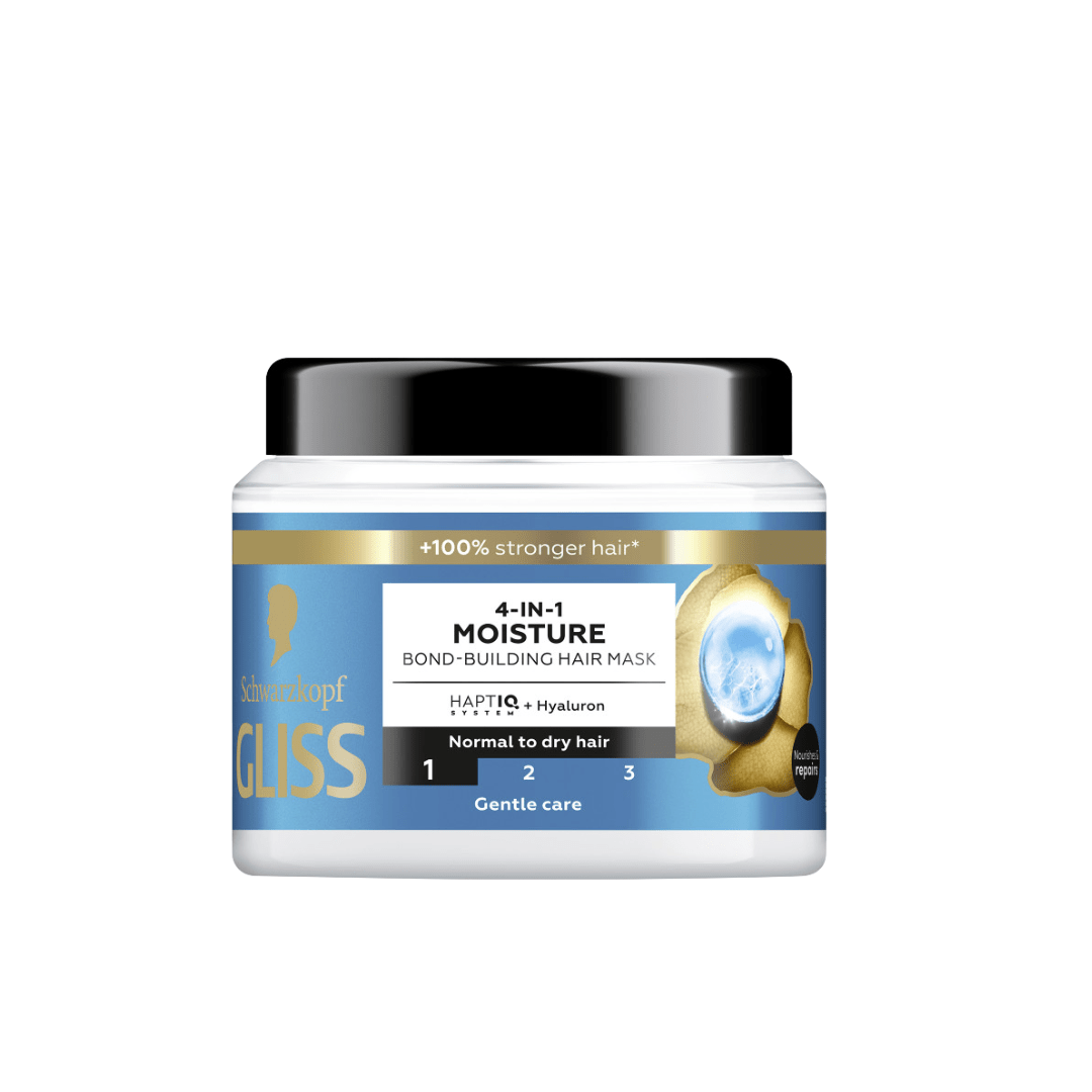 Schwarzkopf Gliss Mask 4 - In - 1 Moisture Aqua Revive 400ml - Rumaisas