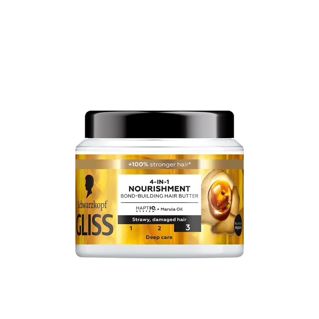 Schwarzkopf Gliss Mask 4 - In - 1 Nourishment Oil Nutritive 400ml - Rumaisas