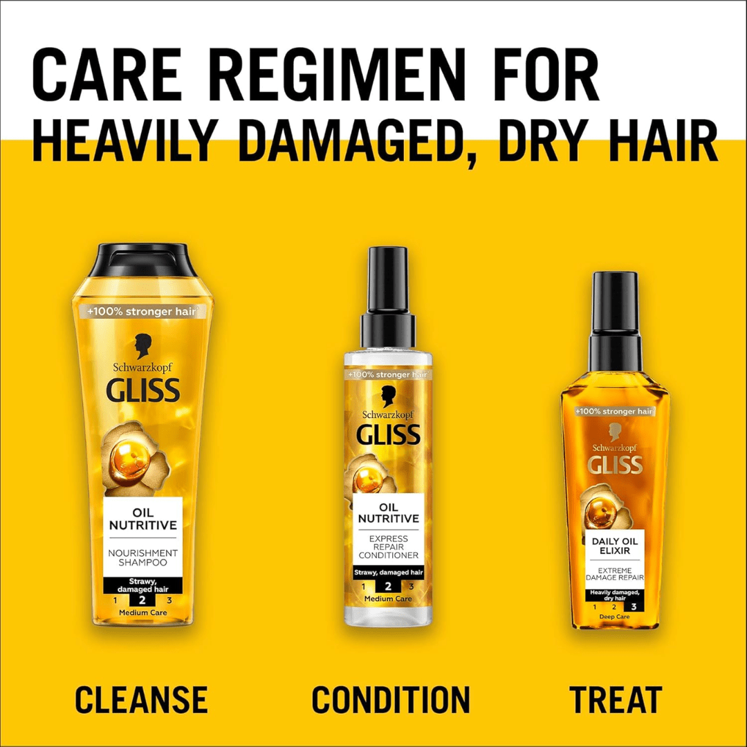 Schwarzkopf Gliss Serum Daily Oil Elixir 75ml - Rumaisas