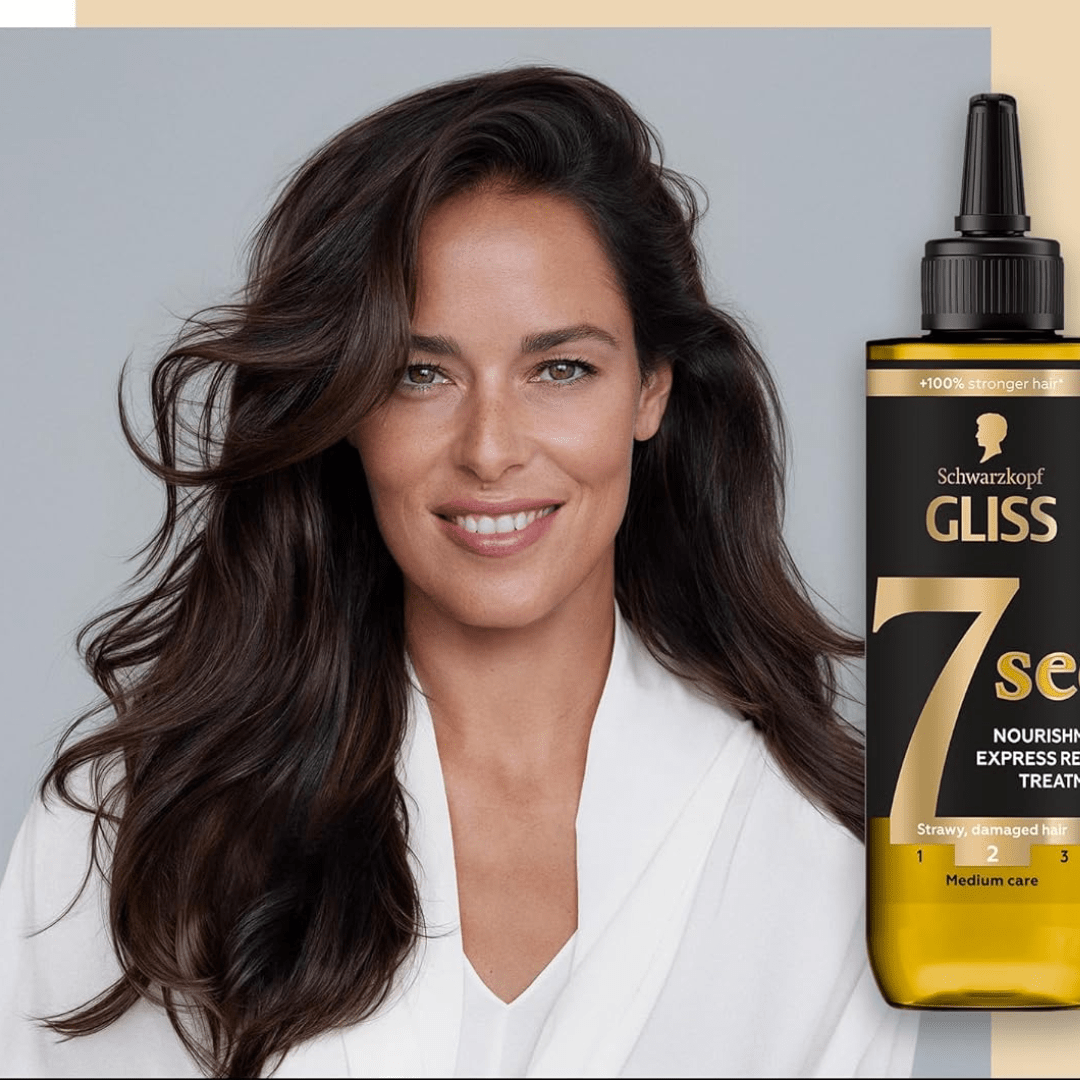Schwarzkopf Gliss Serum Express Repair Treatment Oil Nutritive 200ml - Rumaisas