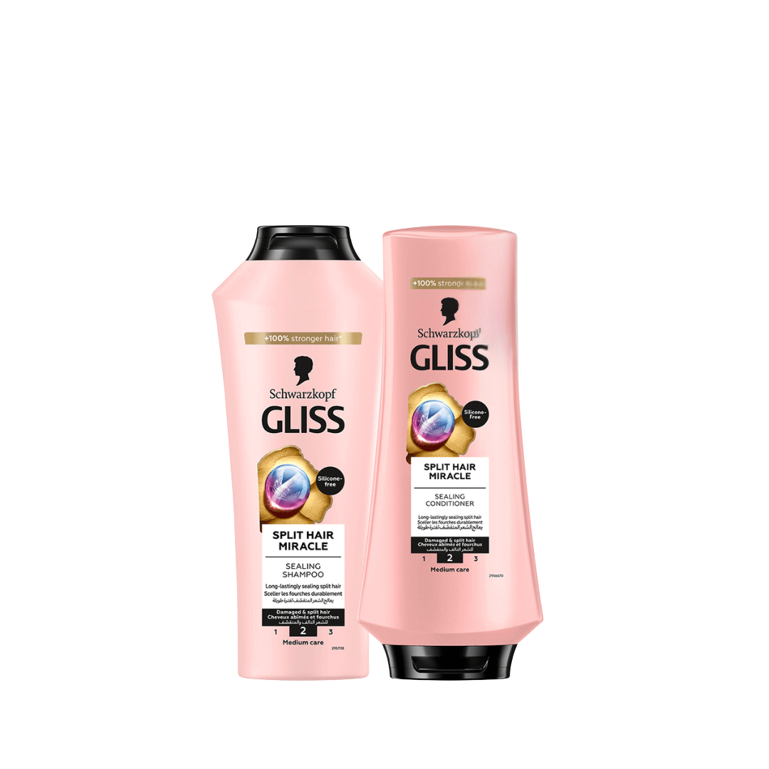 Schwarzkopf Gliss Split Hair Shampoo & Conditioner At 20% Off - Rumaisas