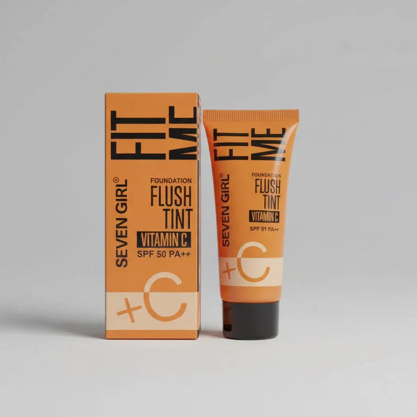 Seven Girl Foundation Flush Tint Vitamin C SPF 50 PA++ - Rumaisas