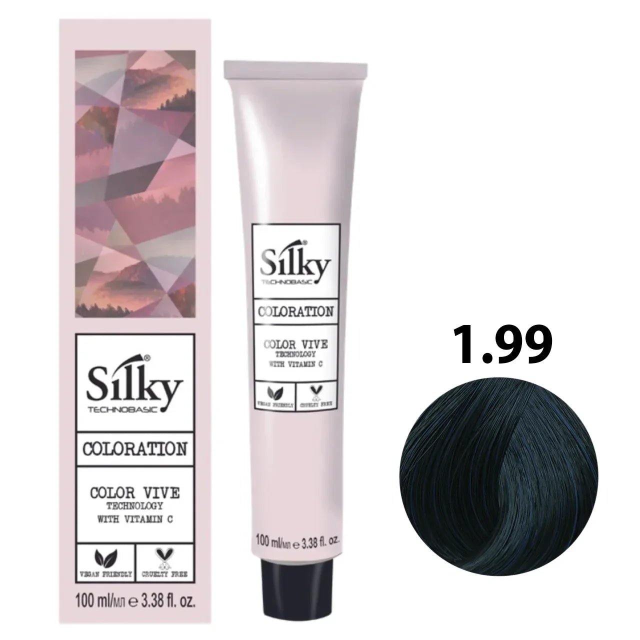Silky 1.99 Hair Color – 100ml - Rumaisas