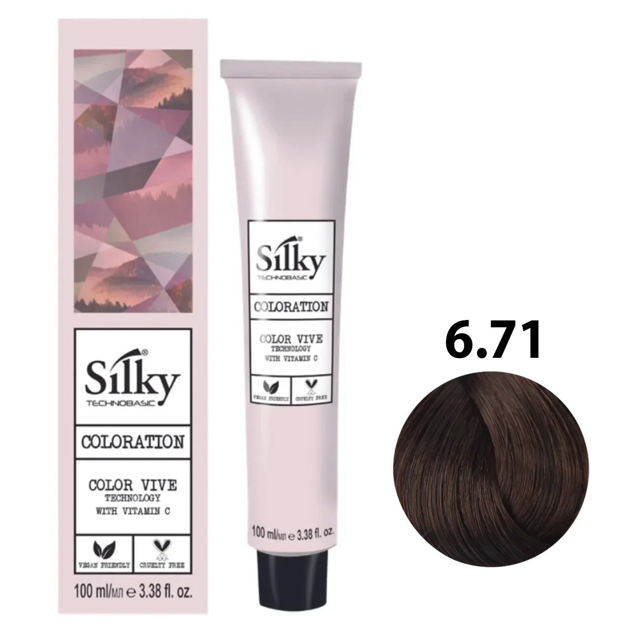 Silky 6.71 Hair Color – 100ml - Rumaisas