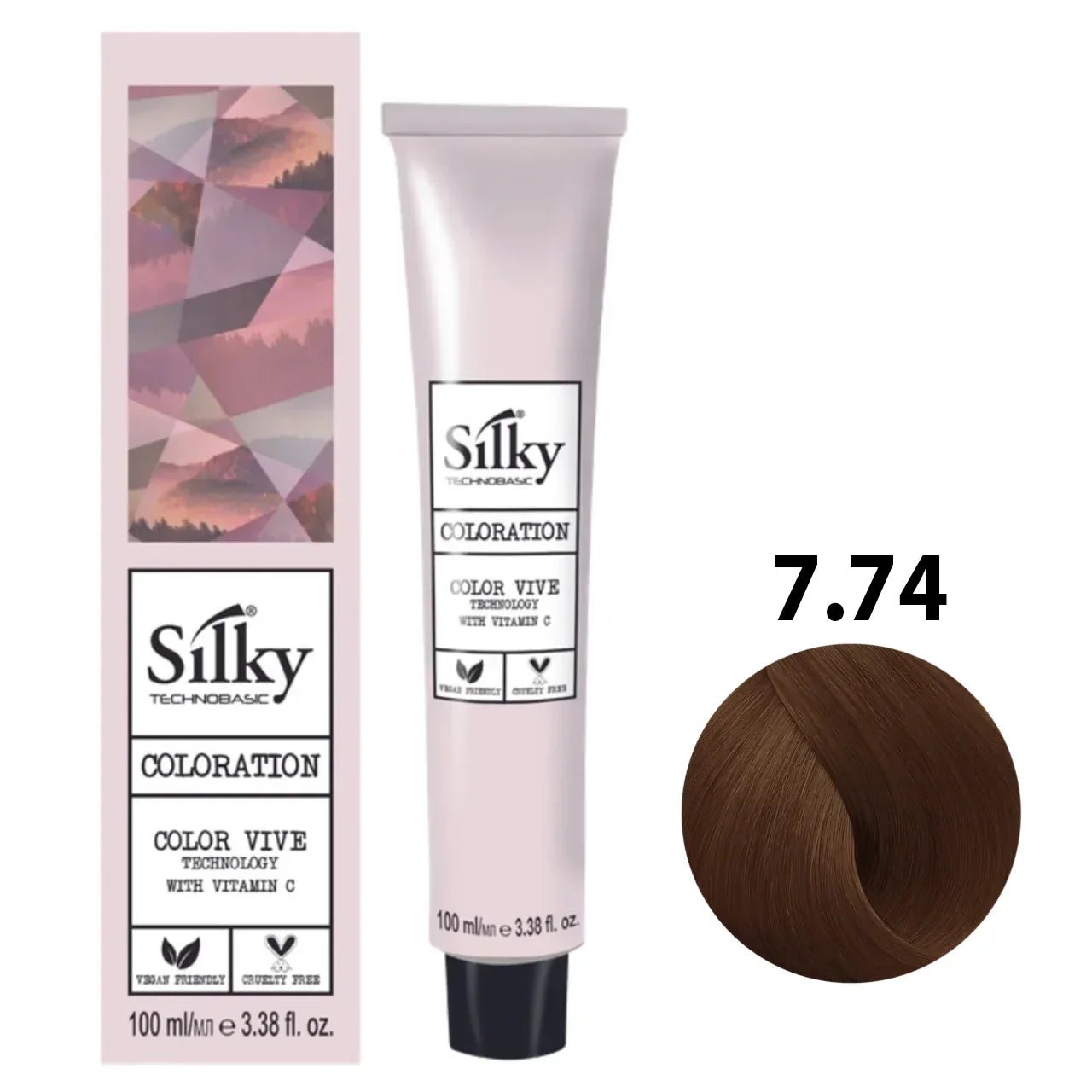 Silky 7.74 Hair Color – 100ml - Rumaisas