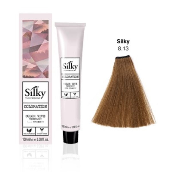 Silky 8.13 Hair Color – 100ml - Rumaisas