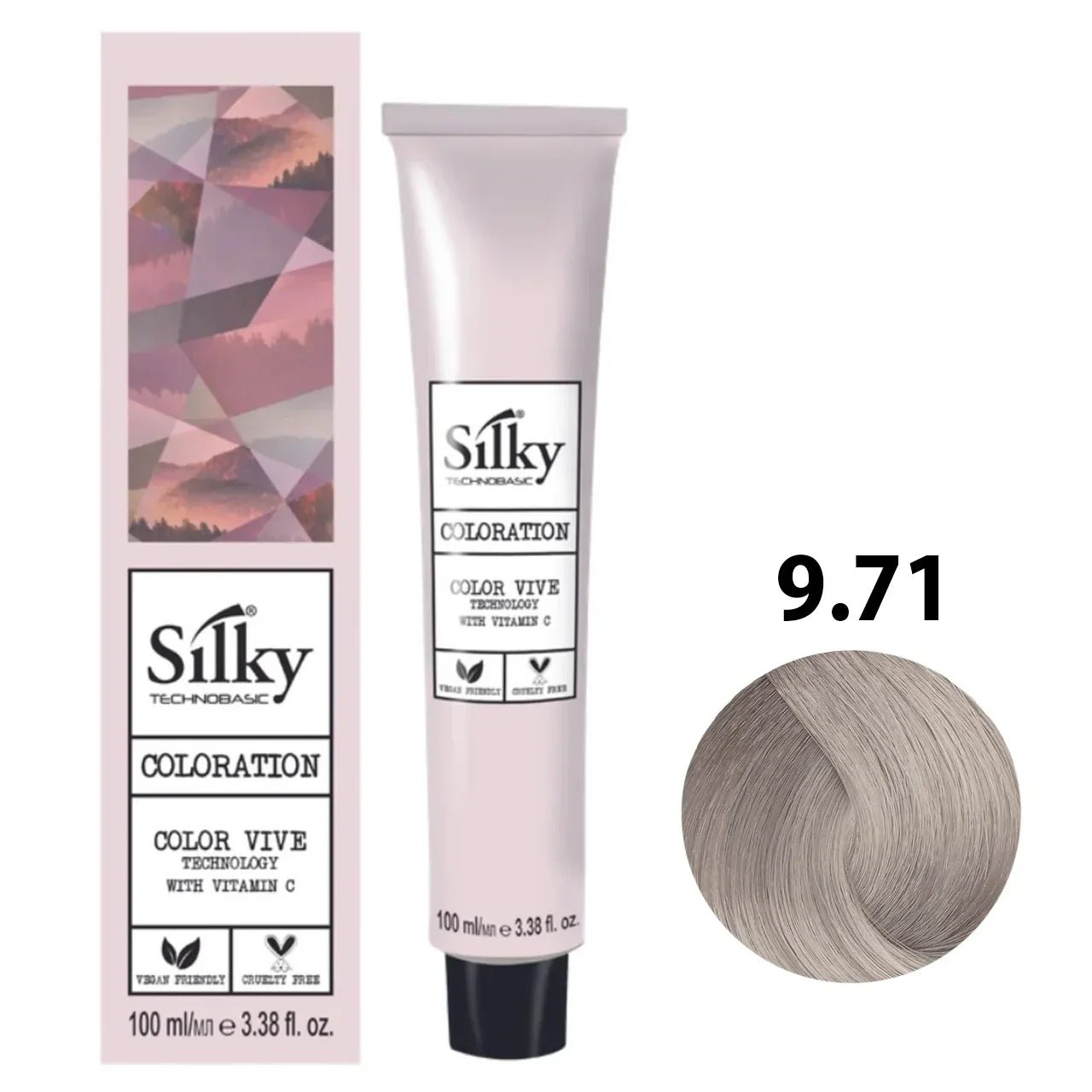 Silky 9.71 Hair Color – 100ml - Rumaisas