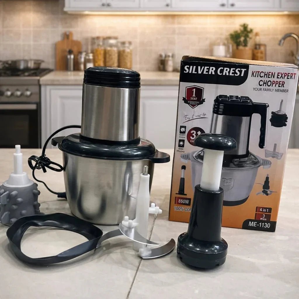 Silver Crest 4 - in - 1 Kitchen Expert Chopper - 3L - Rumaisas