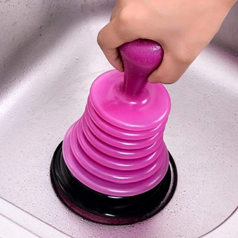 Sink Cleaner Flange Plunger Kitchen Clog Remover - Rumaisas
