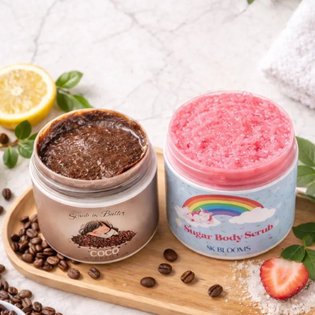 SK Blooms Sugar Body Scrubs - 150ml - Rumaisas