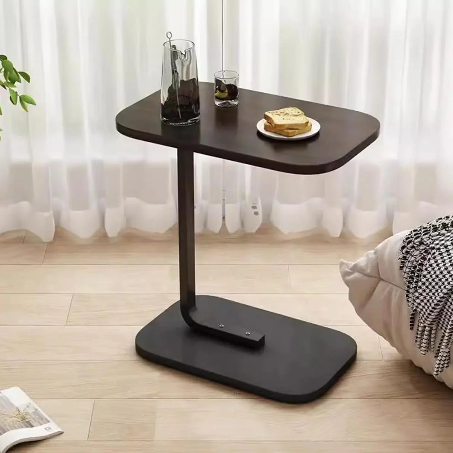 Small Oval Sofa Side Table - Rumaisas