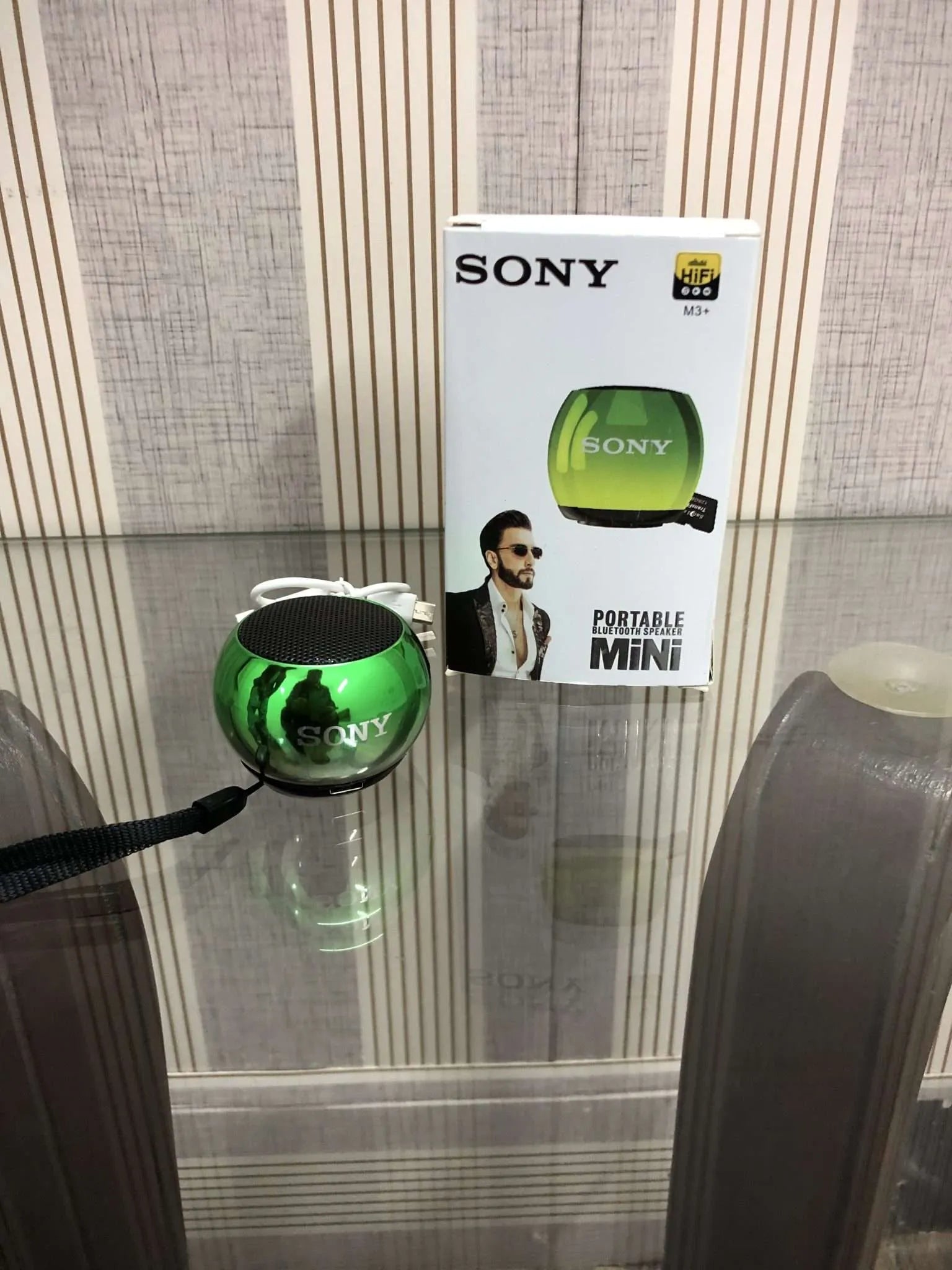 Sony Mini Portable Bluetooth & Rechargeable Speaker With Memory Card Support (Random color) - Rumaisas