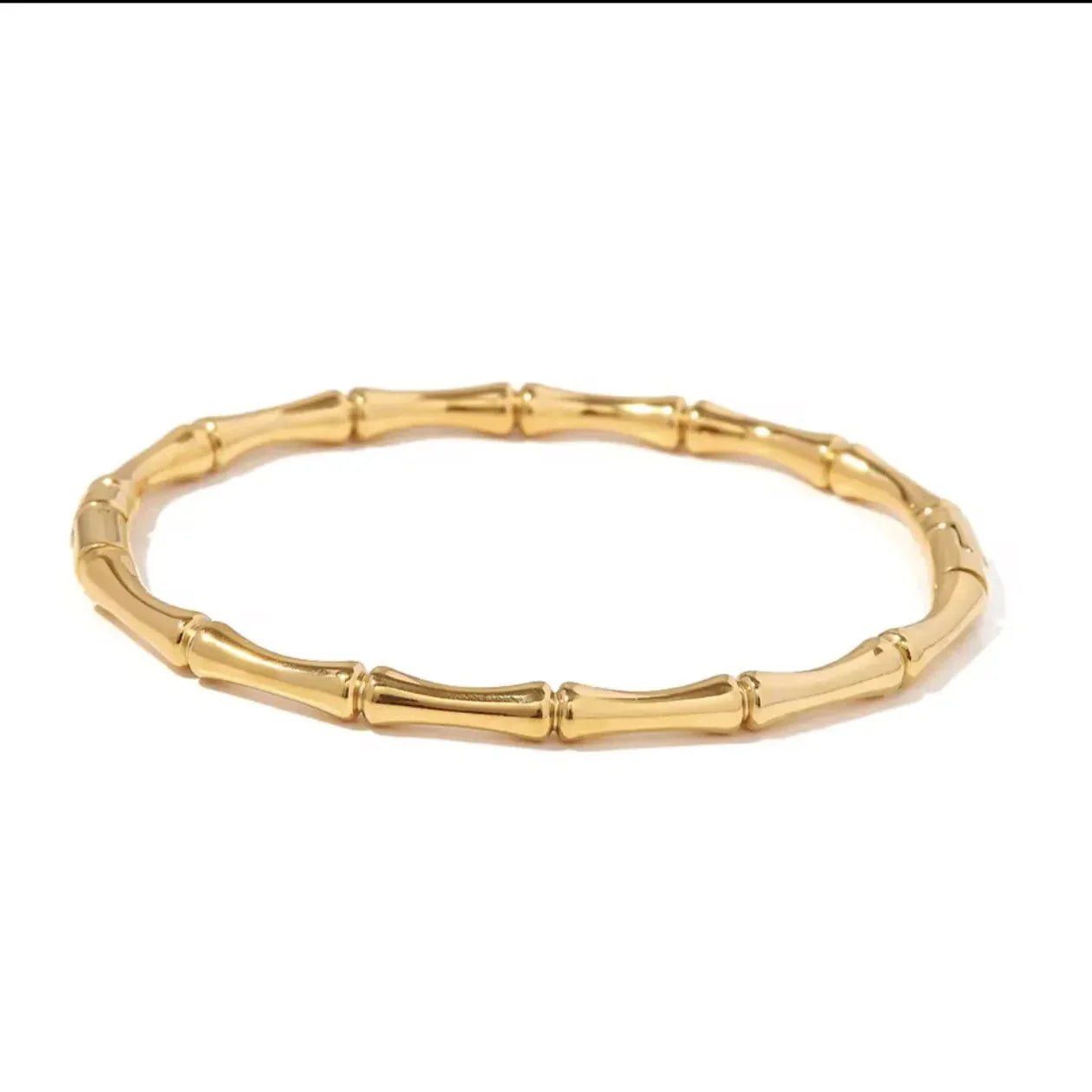 Stainless Steel 316L Bamboo Bangle - Rumaisas