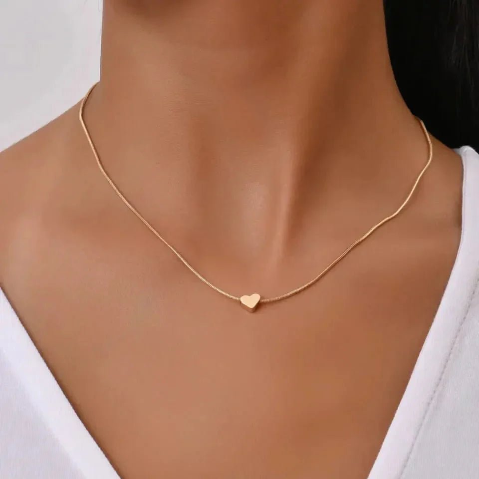 Stainless Steel Heart Chain - Rumaisas