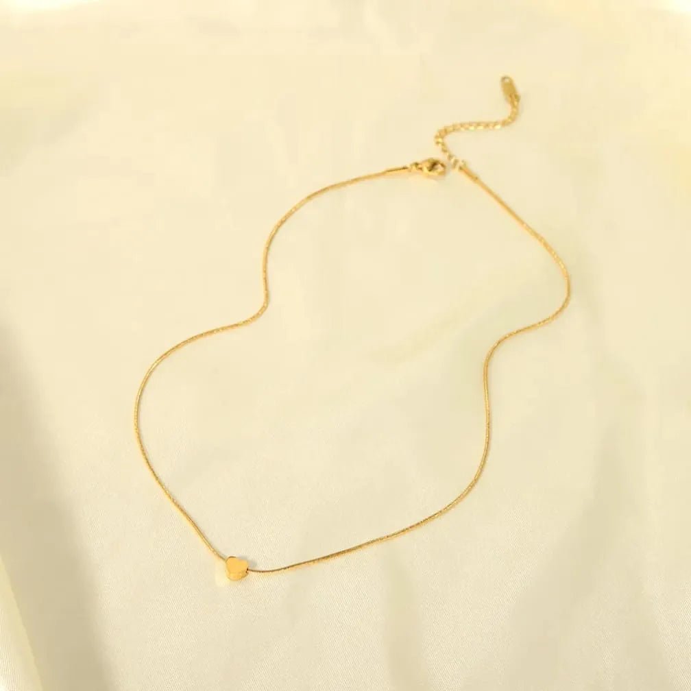 Stainless Steel Heart Chain - Rumaisas