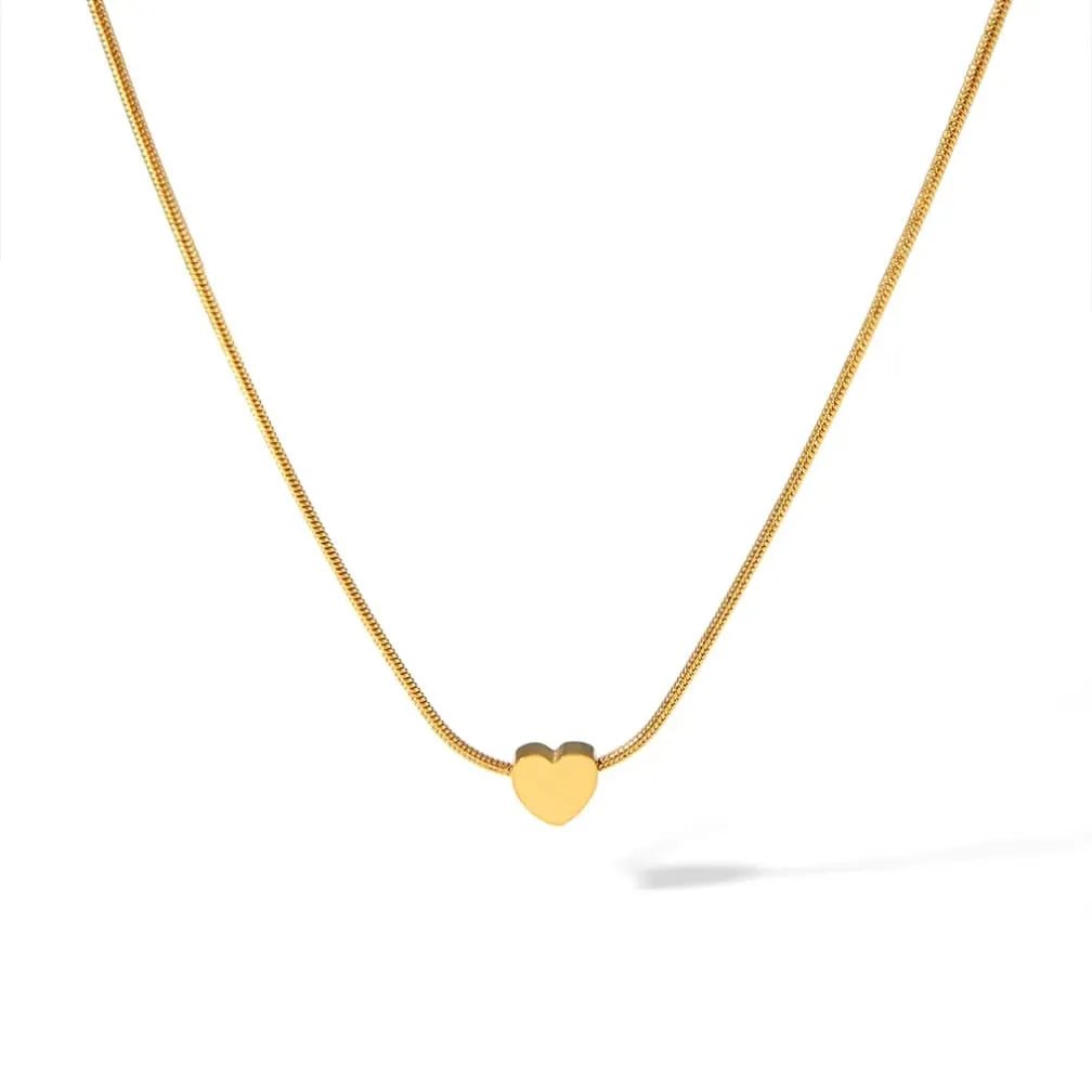 Stainless Steel Heart Chain - Rumaisas