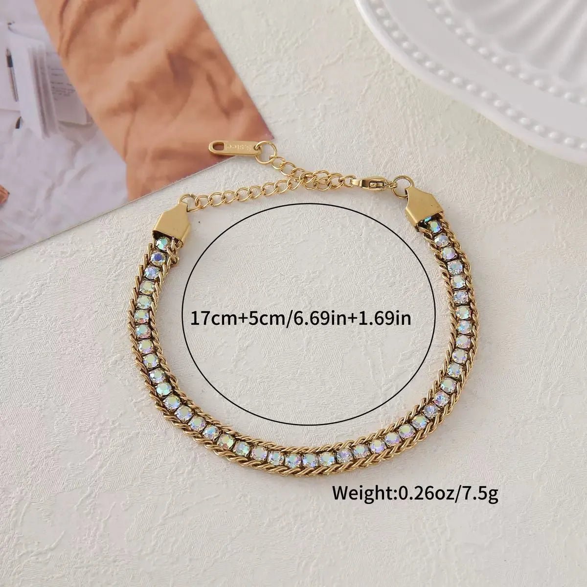 Stainless Steel Luster bracelet - Rumaisas