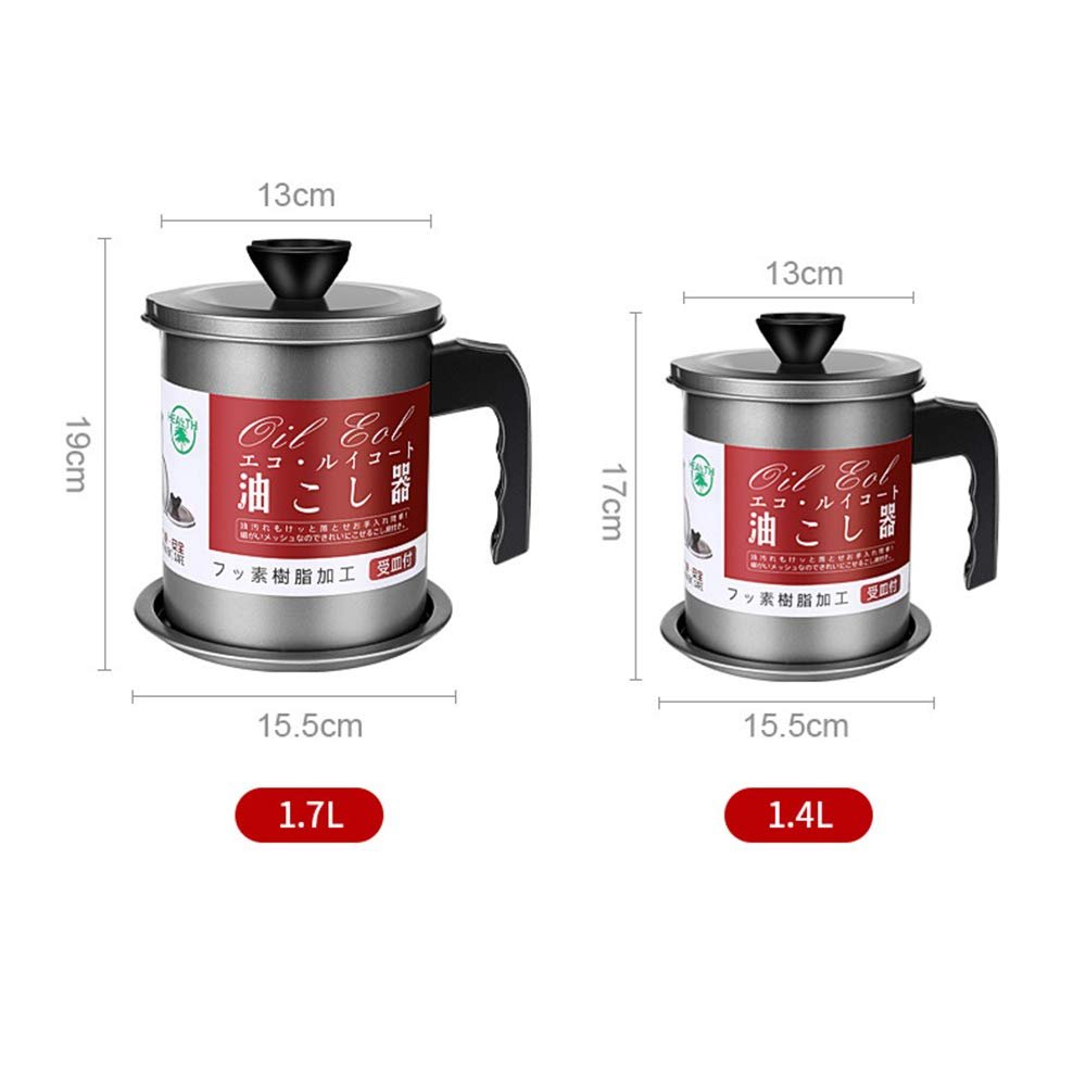 Stainless Steel Oil Filter Pot Impurities Storage Jug - Rumaisas