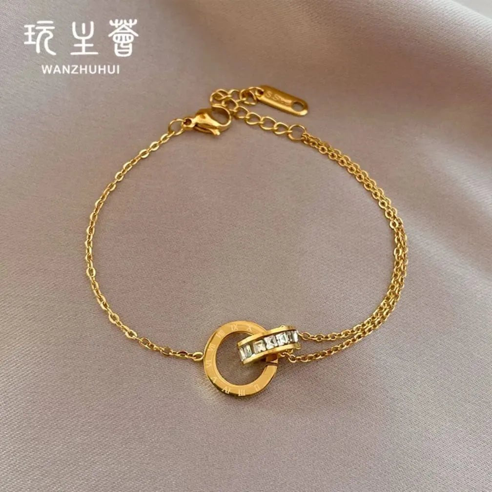 Stainless Steel Roman bracelet - Rumaisas