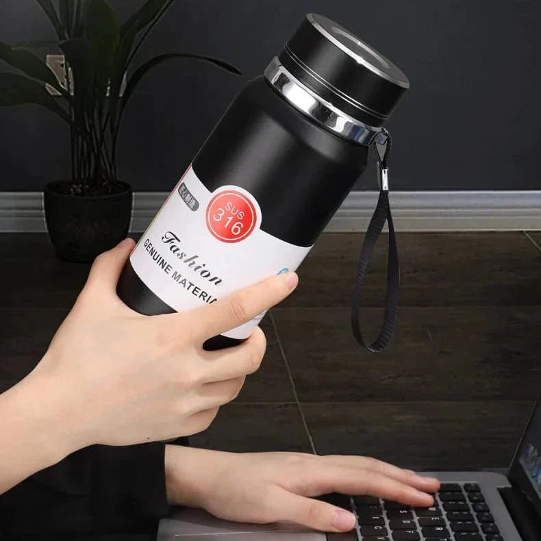 Stainless Steel Vacuum Bottle - 800ml (Random Color) - Rumaisas