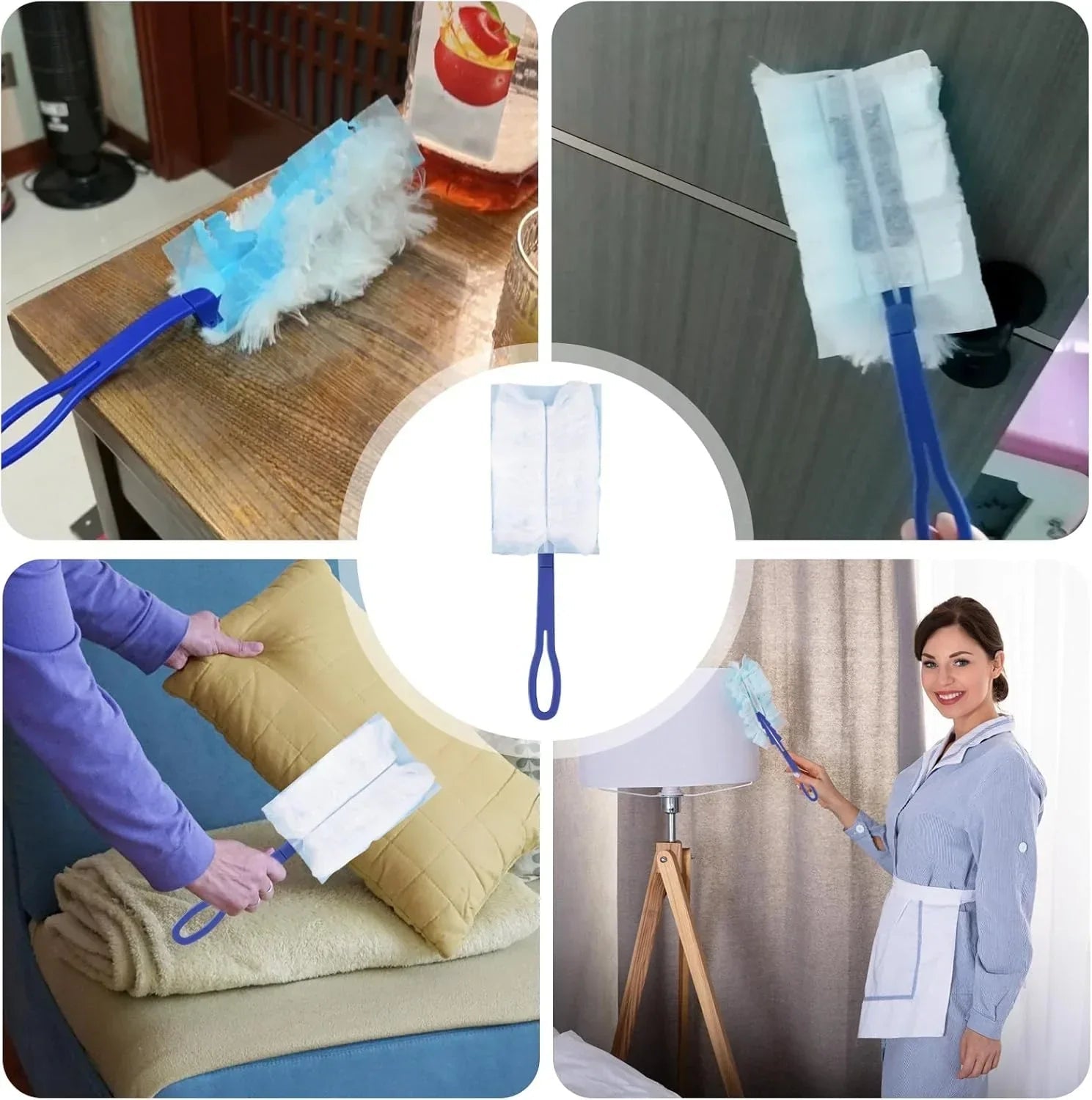 Static Dusting Brush Handheld Suitable for Living Room, Bedroom - Rumaisas