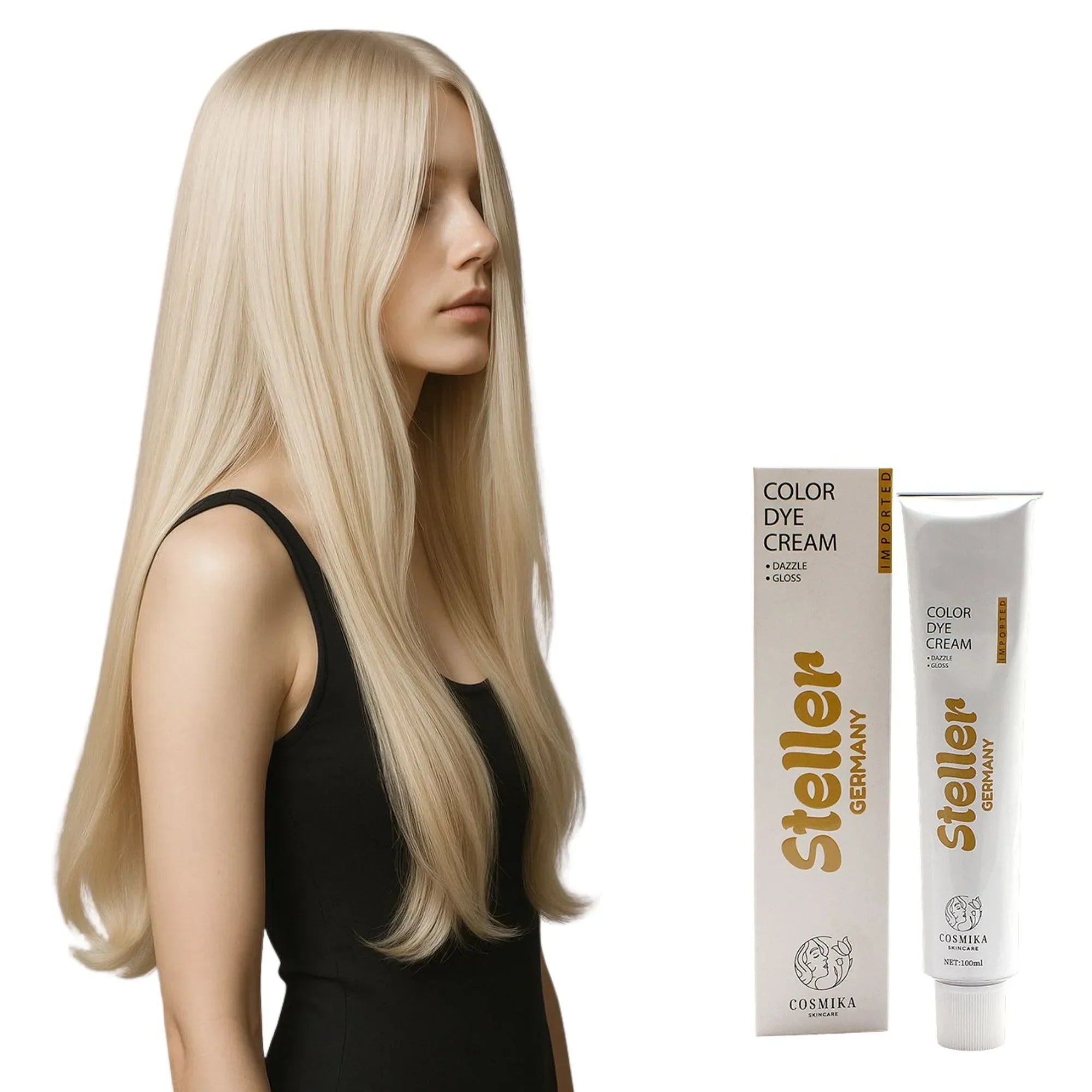 Steller Germany Color Dye Cream - 10 - Naturals Natural - 100ml - Rumaisas