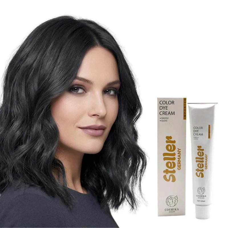 Steller Germany Color Dye Cream - 5/11 Intenes Ash Naturals - 100ml - Rumaisas