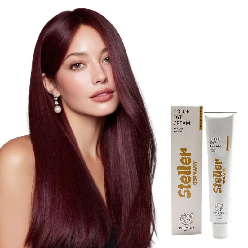Steller Germany Color Dye Cream - 6/5 Mahogany Caoba - 100ml - Rumaisas