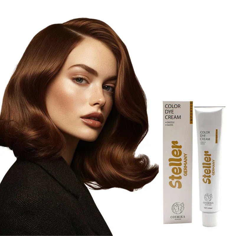 Steller Germany Color Dye Cream - 7/3 Medium Naturals - 100ml - Rumaisas