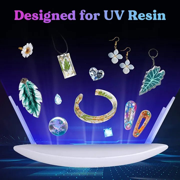 SUNmini Portable 6W Mini UV Lamp, Resin 6 LED Curing Light USB Charge - Rumaisas