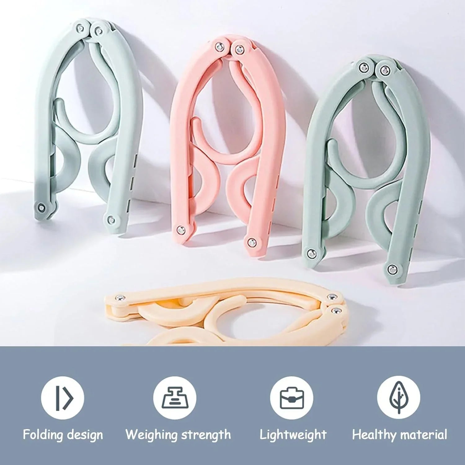 Travel Hangers - Cruise Ship Essentials Portable Folding Clothes Hangers - Rumaisas