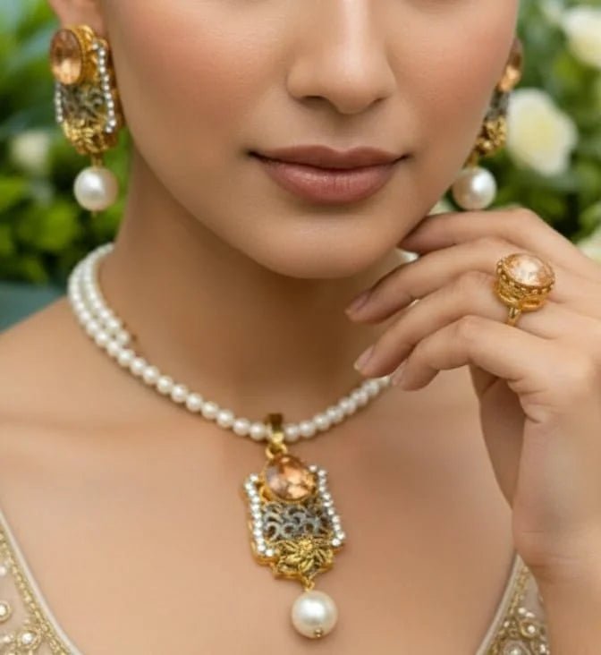 Turkish Locked Jewelry Set for Women - Rumaisas
