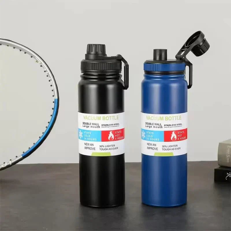 Vacuum Bottle Double Wall Stainless Steel Thermos Flask - 1000ml - Rumaisas
