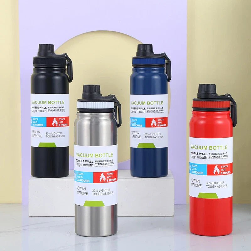 Vacuum Bottle Double Wall Stainless Steel Thermos Flask - 1000ml - Rumaisas